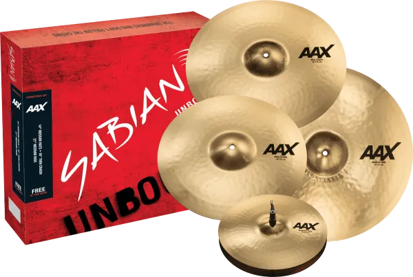 Produit SABIAN AAX Promotional Brillant Pack 4pcs Image